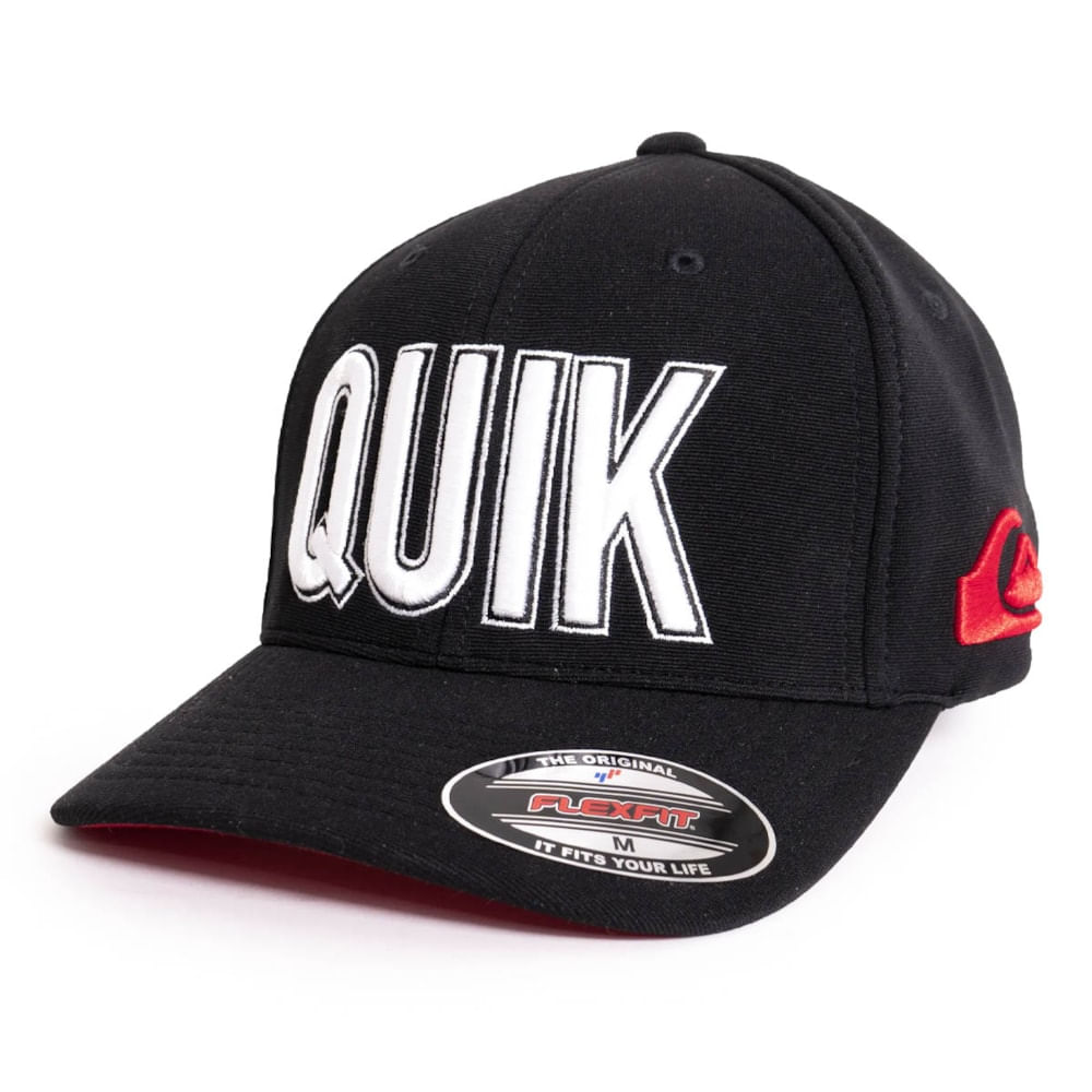 Boné Quiksilver Emb Quik Outdoor Black