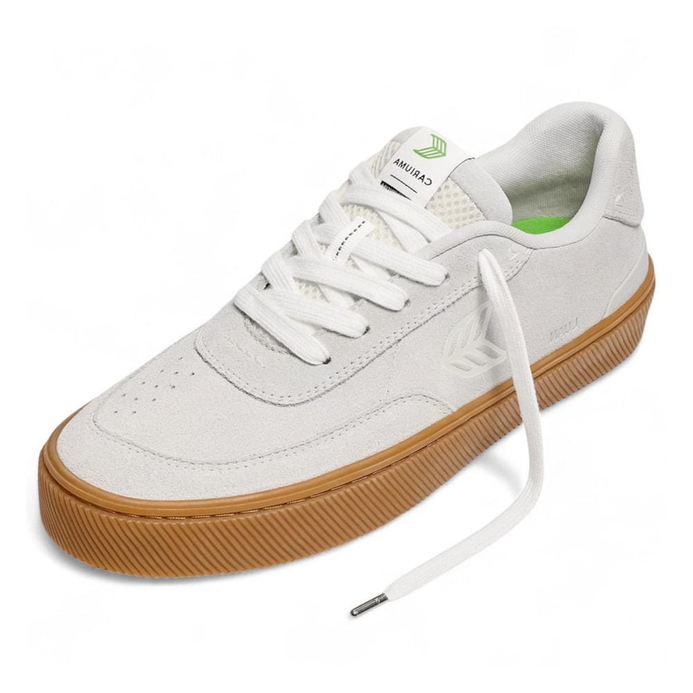 Tênis Cariuma Luan Pro Gum Smoke Off White