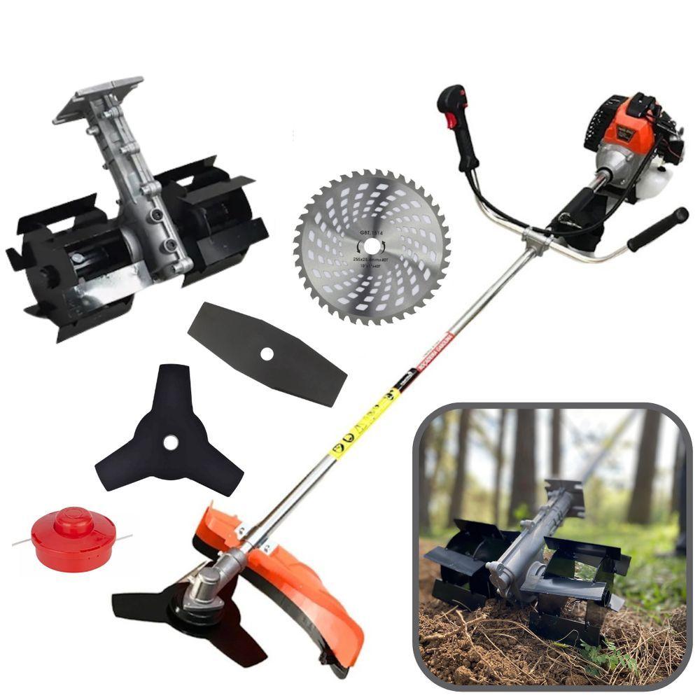 Roçadeira & Capinadeira Importway 3hp 63cc Com Enxada Rotativa