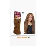 Promoção Jumbão Pacotão 400g Trança Braids Alta Qualidade Hiper X Cores:27(melclaro)