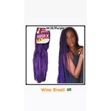 Promoção Jumbão Pacotão 400g Trança Braids Alta Qualidade Hiper X Cores:m1b-purple(pretoc-roxo)