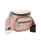 Bolsa Feminina Transversal Tipo Pochete Lançamento 116 Cor:rosa