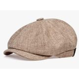 Cap Boina Espinha De Peixe Shelby Inglesa Serie Peaky Blinders Netflix Cor:bege