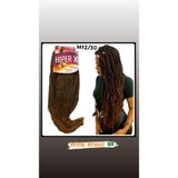 Promoção Jumbão Pacotão 400g Trança Braids Alta Qualidade Hiper X Cores:mt2-30(castanhoc-mel)