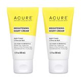 Creme De Noite Acure Brightening 50ml (pacote Com 2)