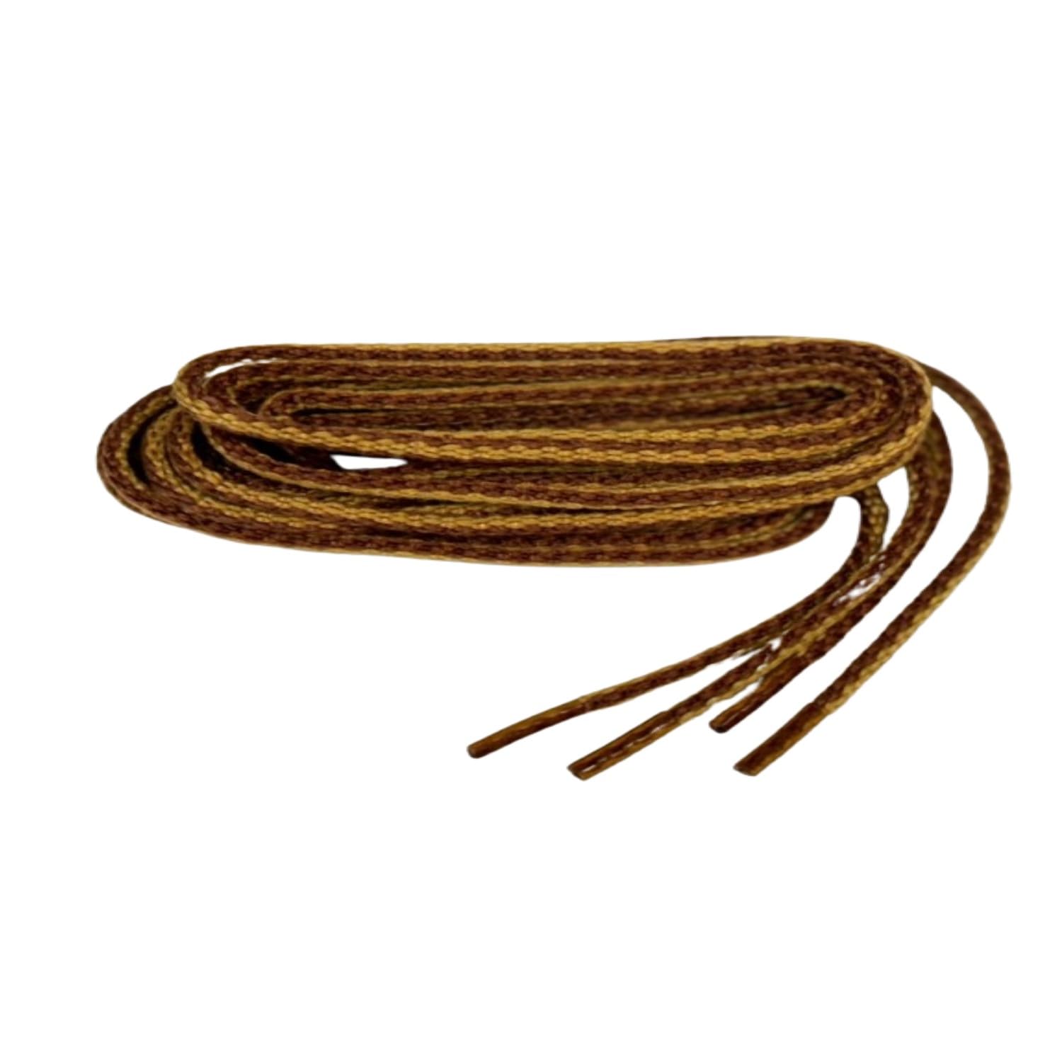 Cadarços Kiwi Rawhide Redondos Dourados 114 Cm - 45 Polegadas