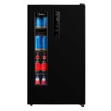 Cervejeira Frost Free 82L Preta Midea Com Painel Touch Mdrx150fggdx02 220v