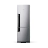 Geladeira Consul 397 Litros Frost Free Duplex Evox Com Freezer Embaixo Inox Cre44bkbna 220v