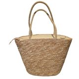 Bolsa Grande Cesta Artesanal Ombro Praia Piscina Grande Palha