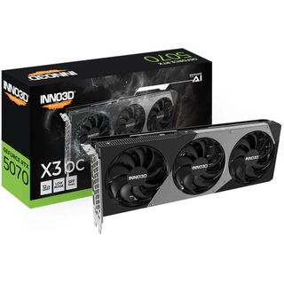 Carrefour Gpu Inno3d Geforce Rtx 5070 X3 Oc 12gb 192bits Gddr7 N50703-12d7x-195064l image
