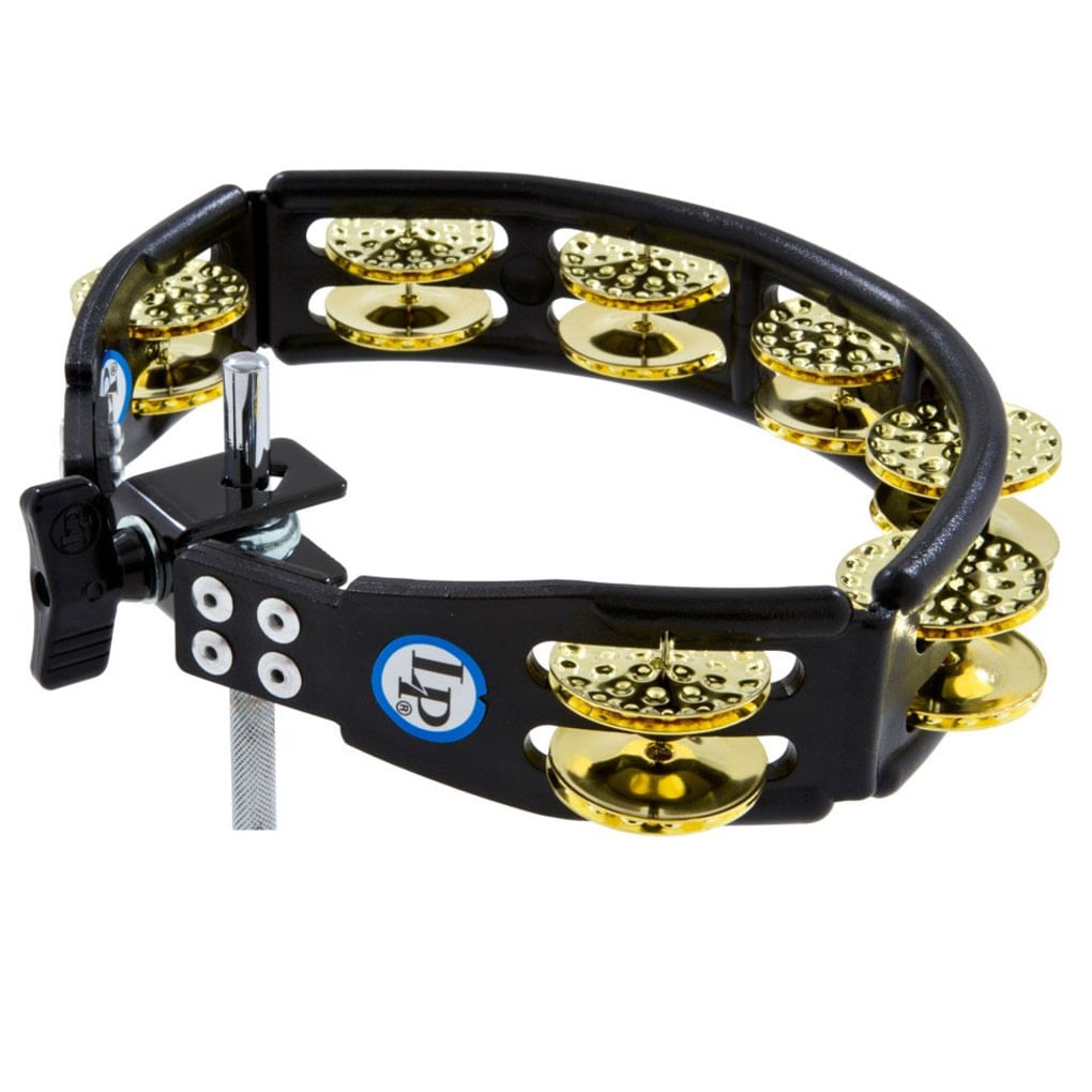 Tambourine Latin Percussion Lp179 Cyclops Com Jingles De Latão Ondulado