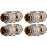 Pacote De 4 Acoplamentos Sharkbite Max De 1/2 Polegada Para Encanamento