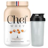 Chef Whey Protein Caramelo Salgado 907g + Coqueteleira