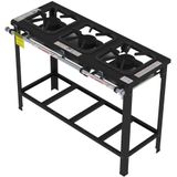 Fogão Industrial Gastromaq 3 Bocas Simples Baixa Pressão Fg303ls