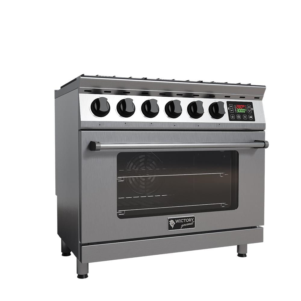 Fogão 6 Bocas Wictory Gourmet 430 Inox - 220v - Wgfd -6