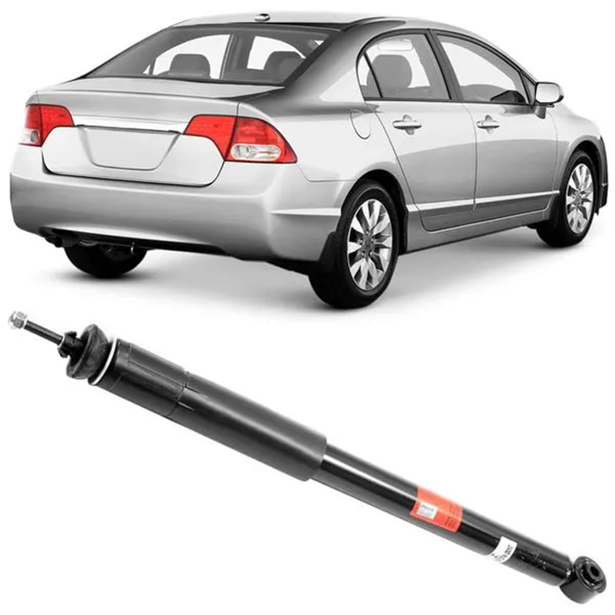 Encontraproduto.com.br - Amortecedor de Suspensão Traseiro Honda Civic 2006 até 2011
