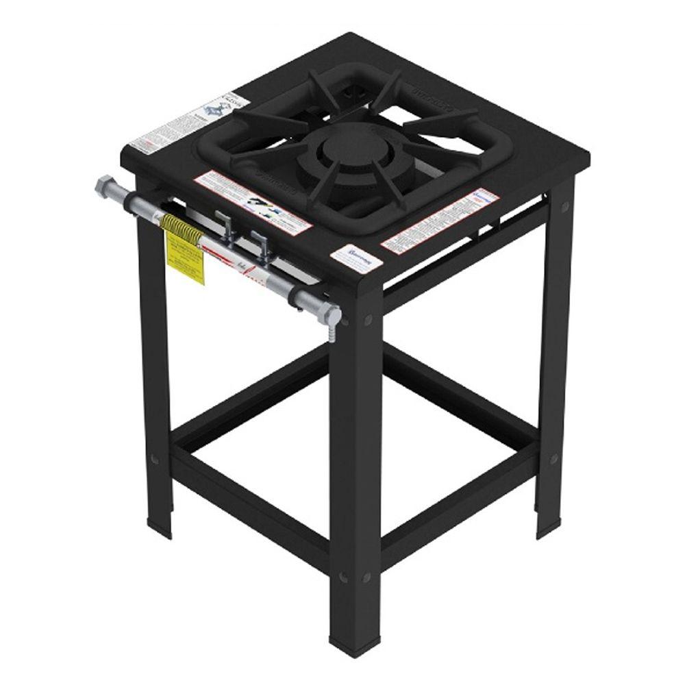 Fogão 1 Bocas Gastromaq Preto - Fg401ld
