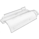 Kit 20 Telhas Transparente De Policarbonato Modelo Americana