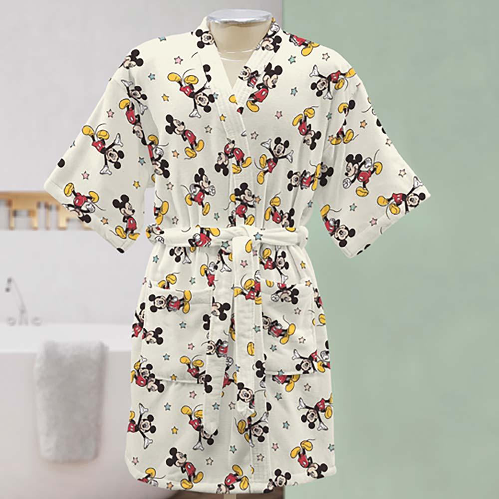 Roupão Infantil Pequeno Velour Mickey 13 - Dohler Estampado