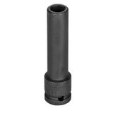 Soquete Impacto Sextavado Longo Aço Cromo Molibdênio 8mm - Encaixe 1/4&#39;&#39; Tramontina