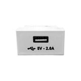 Modulo Tomada Usb Bivolt - Linha Slim - Ilumi