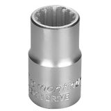 Soquete Techdrive Aço Cromo Vanádio 15mm - Encaixe 1/2 Tramontina Pro Tramontina