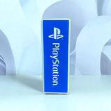 Luminária Gamer Azul Com Logotipo Playstation - Ilumine Sua Paixão Pelos Games!