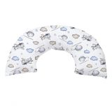 Almofada De Amamentação Em Malha Com Zíper Yan 45cm X 85cm Tecebem Kim