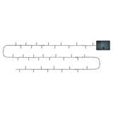 Iluminação Natalina Pisca-pisca Com 100 Leds Brancos Quentes - 220v Zein