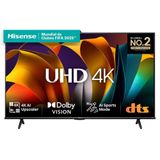 Smart 50 Hisense 4k Dled Vidaa Dts-hd Dolby Audio Preto