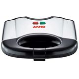 Sanduicheira Antiaderente Arno 700w Compacta 8000035847 Preto-inox 220v