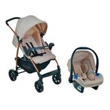 Carrinho Com Bebê Conforto Travel System Ecco Mon Amour - Burigotto