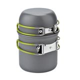 Kit Panelas Camping Aluminio Kit Cozinha Acampamento Outdoor Panela Viagem Praia Pesca Com Bolsa Sacola