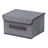 Organizador Moderno Para Roupas - Compacto E Prático Em Cinza Para Ambientes Elegantes