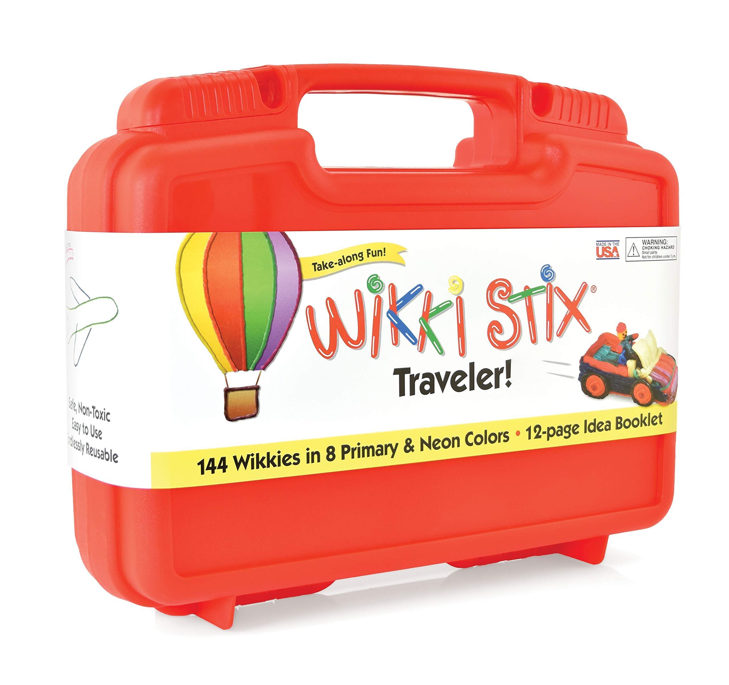 Wikistix Traveler 144 Com Estojo Vermelho Para Crianças