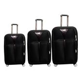Kit Mala Viagem Expansivel 360 4 Rodas Giratoria 3 Peças