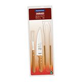 Kit de Churrasco 3 Peças Inox Tramontina Churrasco 22399075