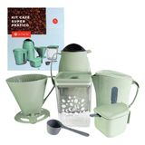 Kit Café Super Prático Com 6 Peças Verde