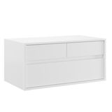 Armário Toucador 80cm Alto Padrão Genebra Branco