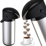 Jarra Garrafa Térmica Bule Inox E Jarra Colorida Ampola Interna Vidro Tereré Chimarrão Café Leita Água Quente Cor:garraf