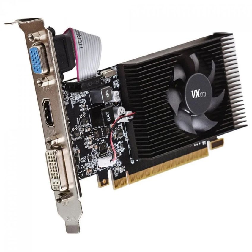 Placa De Video Vxpro Geforce Gt 740 4gb Gddr3 128 Bits Hdmi/vga/dvi Gt740lp-4gd3 - imagem 2
