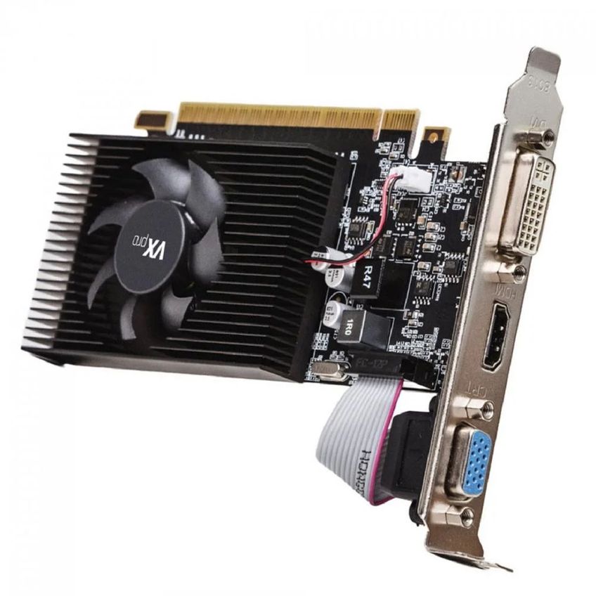 Placa De Video Vxpro Geforce Gt 740 4gb Gddr3 128 Bits Hdmi/vga/dvi Gt740lp-4gd3 - imagem 3