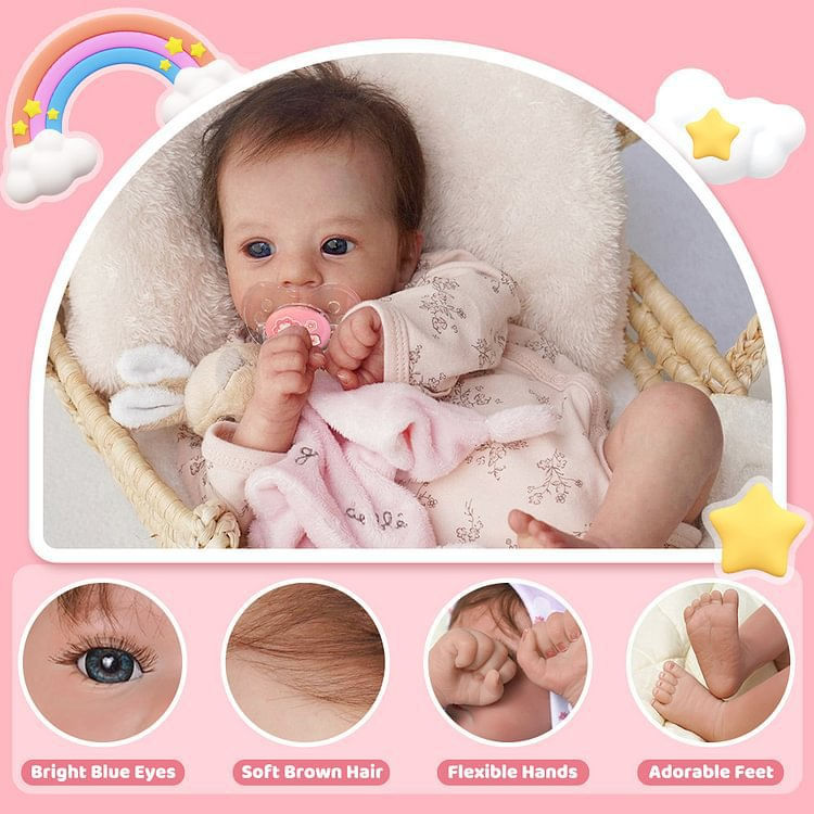 【リボーンドール】 FELÍCIA Boneca Reborn Doll Sqtc Felicia Boneca Realista 48 Cm - Carrefour