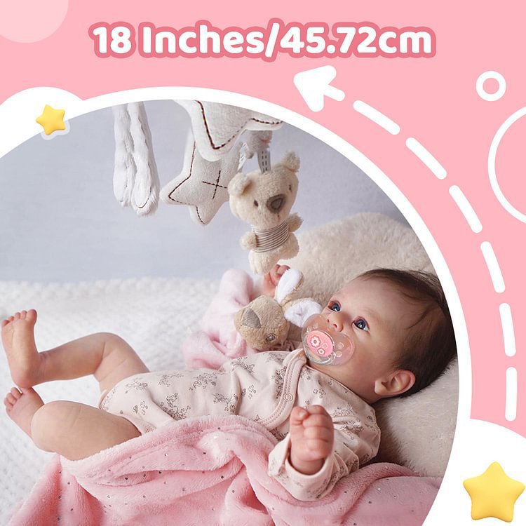 Boneca Reborn Doll Sqtc Felicia Boneca Realista 48 Cm - Carrefour