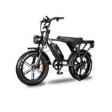 Bicicleta Elétrica V8 1000w Aro 20 Com 1 Bateria 15ah48v