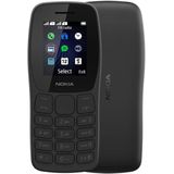 Nokia 110 2g Dual Chip 324 Mb Preto 32 Mb Ram Rádio Fm Camera Preto Idoso Acessibilidade