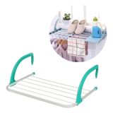 Varal Portátil Portas Janela Seca Roupa Apartamento Prático