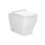 Vaso Sanitário Convencional E Assento Soft Close Sentiero Acqua Casa Branco Matte