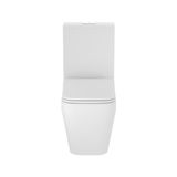 Vaso Sanitário Com Caixa Acoplada E Assento Soft Close Catena Acqua Casa Branco Matte