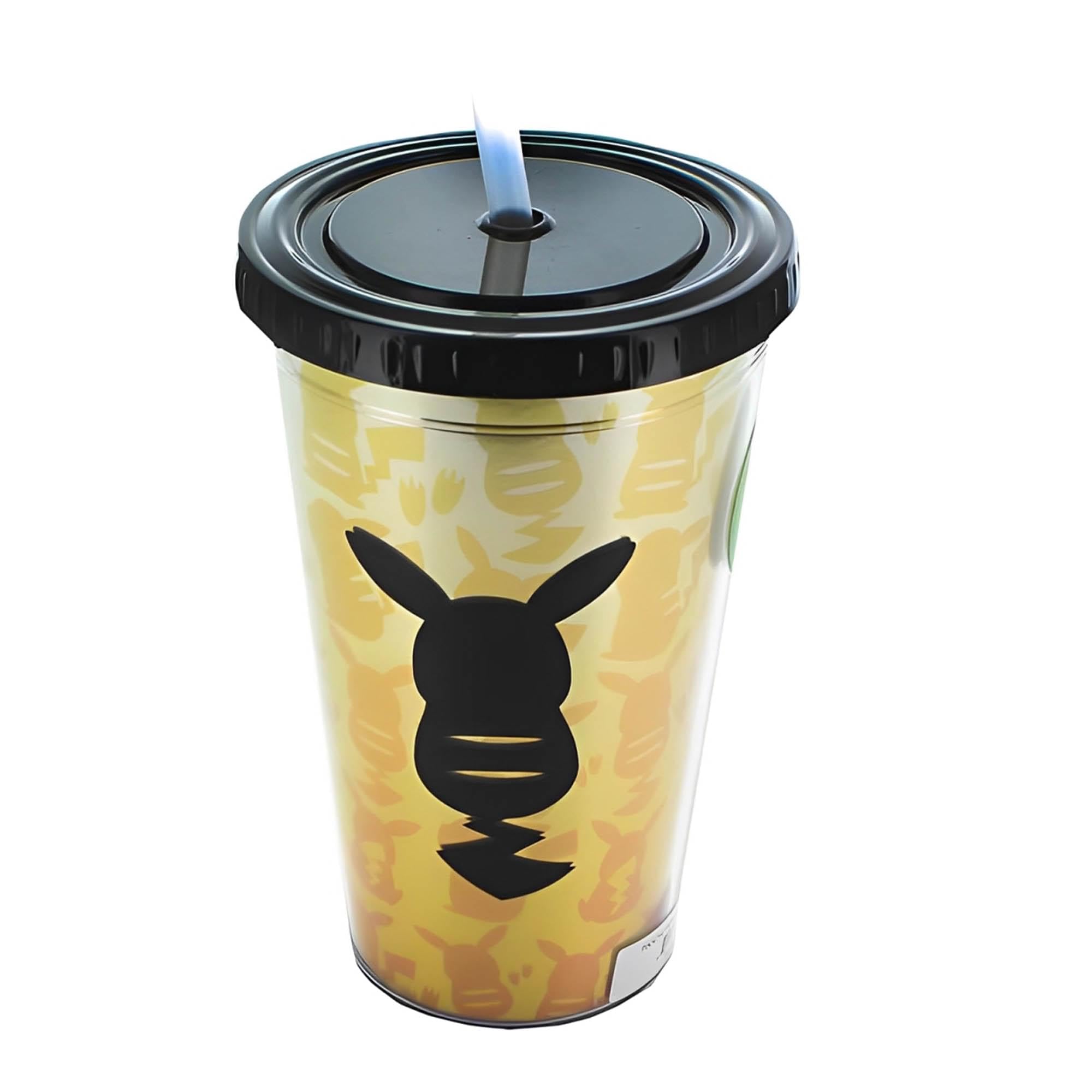 Taça Carnival Pokémon Pikachu Silhouette Gold 473 Ml